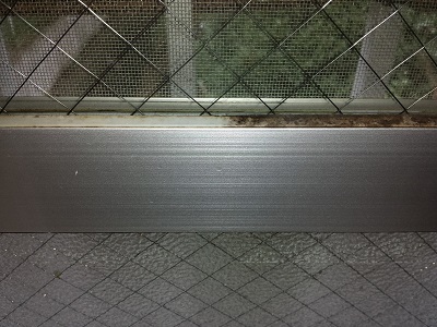 窓のカビ取り方法ゴムパッキン